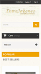 Mobile Screenshot of entrejabones.com